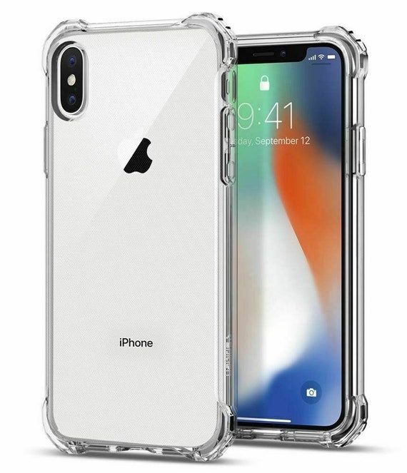 Apple iPhone X/XS 10 Ultra Thin Transparent Clear Shockproof Bumper Case -   Canada