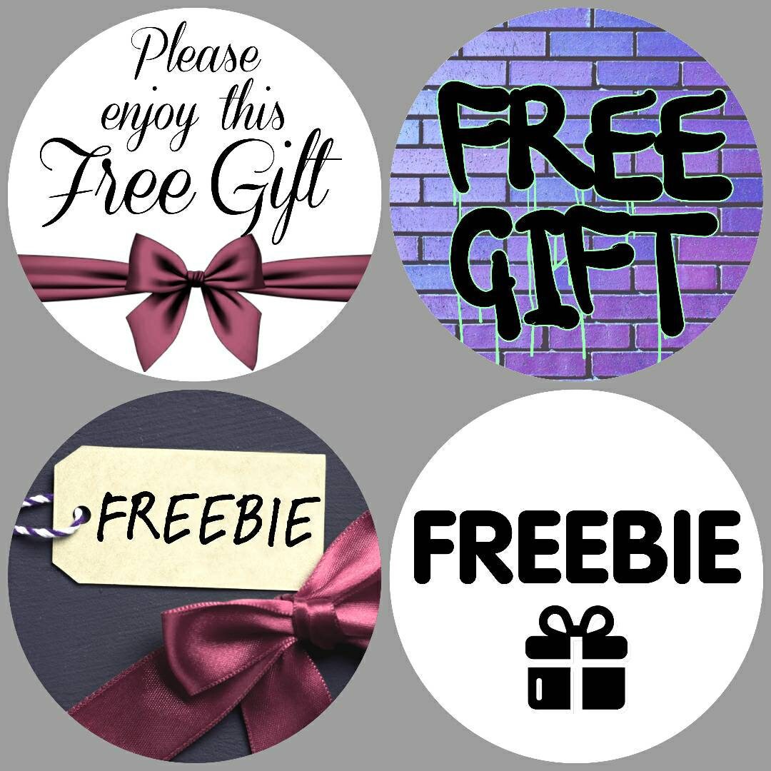 Free Gift Stickers for Small Business Packaging Freebie Etsy Australia