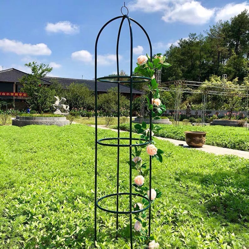6ft Garden Plant Trellis green Etsy