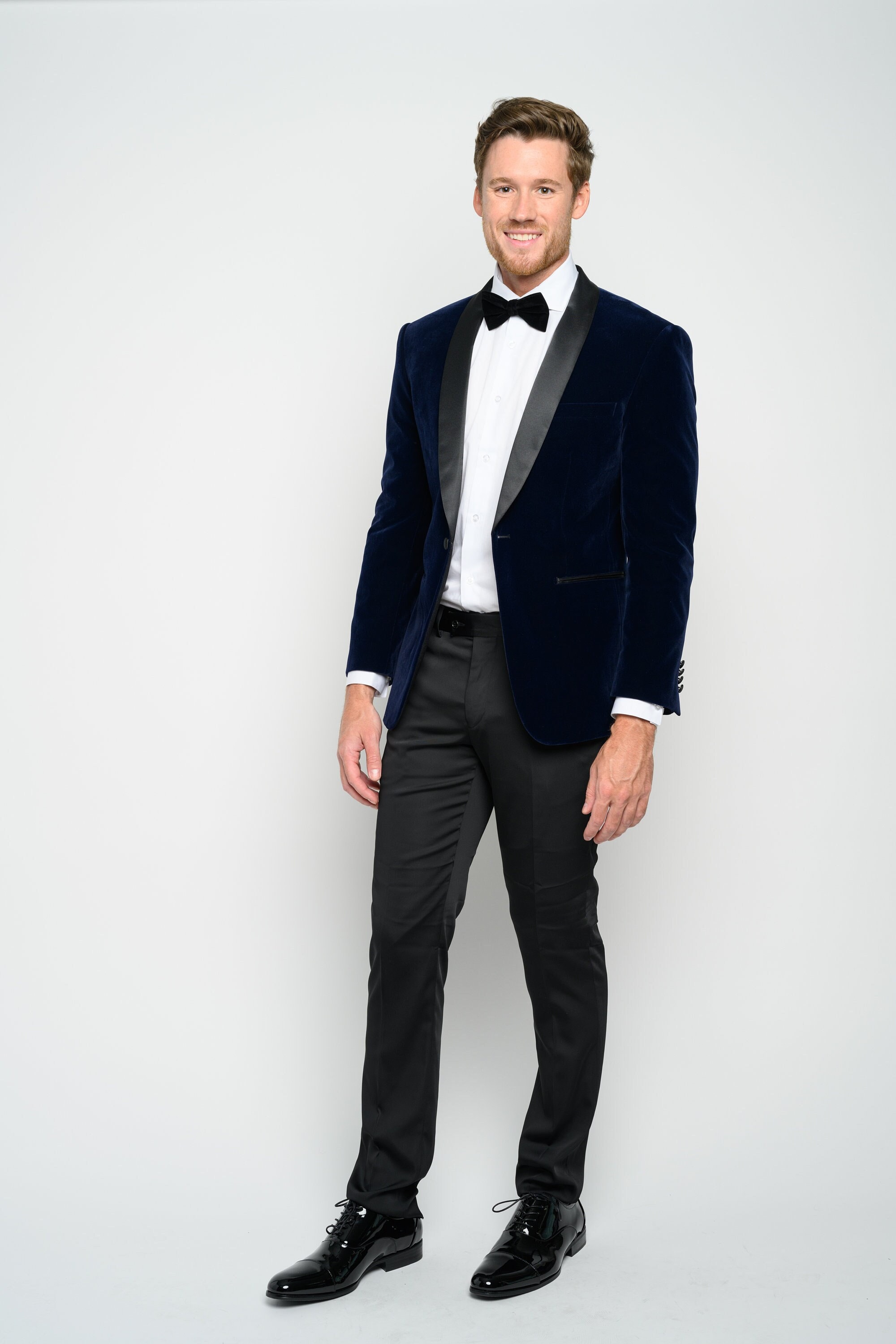 Buy Navy Velvet Jacket Online In India -  India