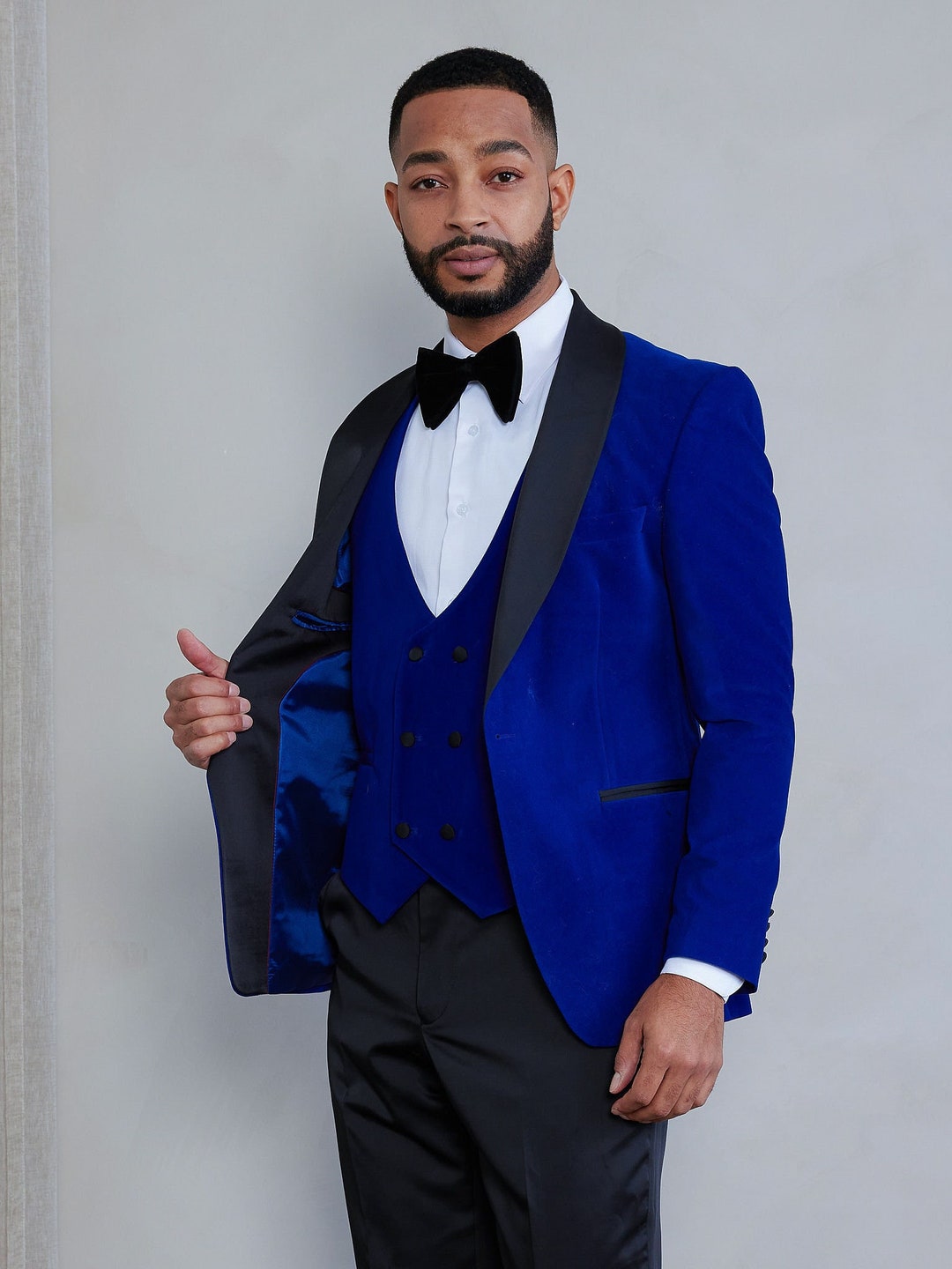 mens royal blue gazelles