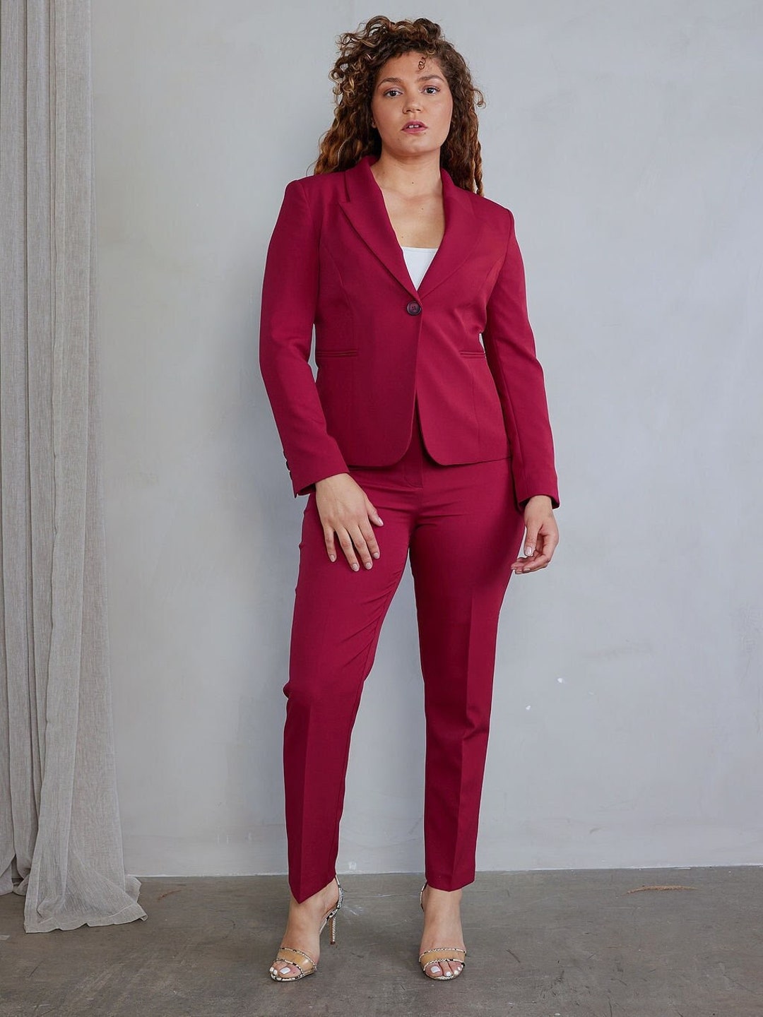 Two-Piece Luxe Wear (Magenta)