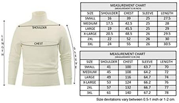 Men's Fine-knit Turtleneck Sweater perfect for Casual or