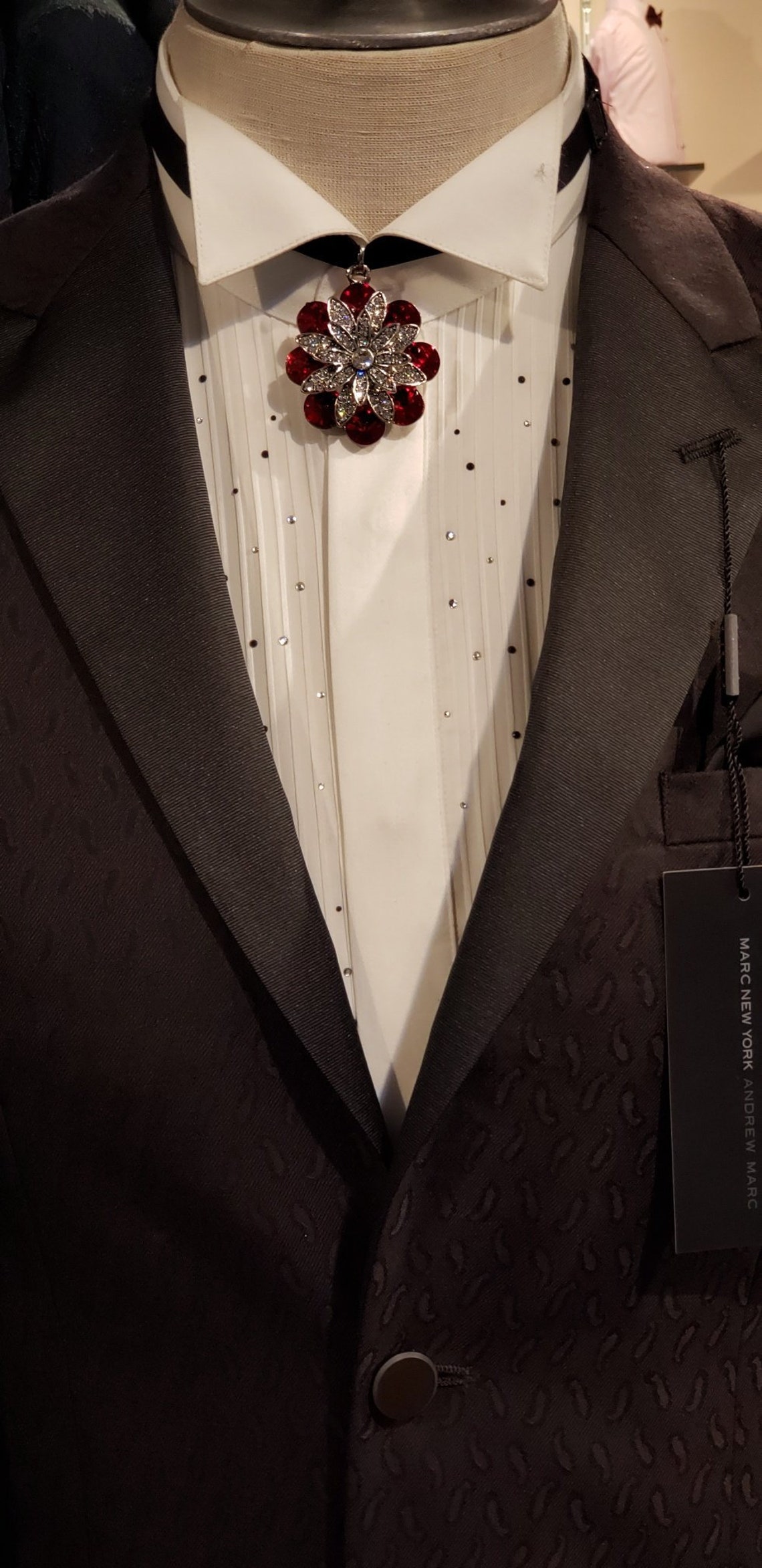 Men's Brooch Bow Tie Medallion 8 Different Variants Etsy