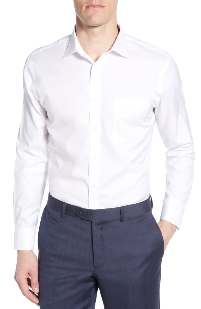 Men's Dress Shirt Long-sleeve Button Down blush Rose - Etsy