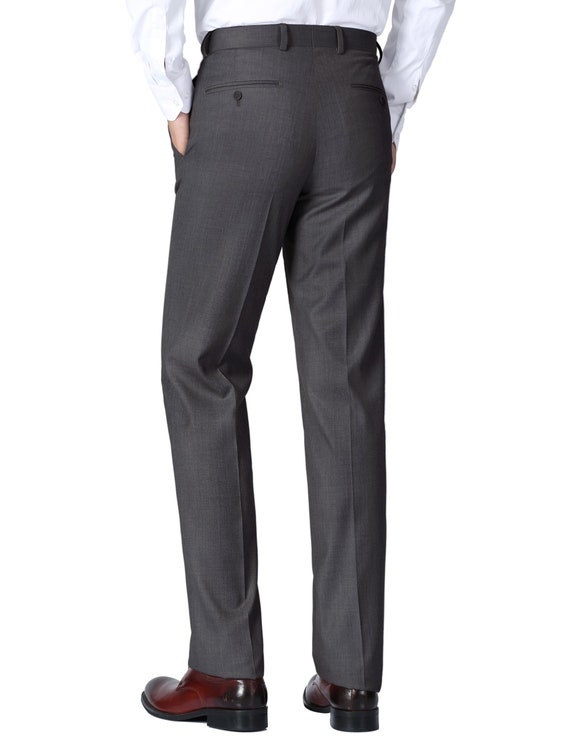 slim fit dress pants