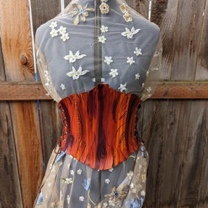 Druid Fairy Renaissance Corset Leather Belt (S-XL)