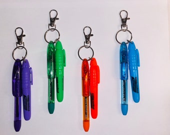 Badge Reel Accessories: Mini Pen + Mini Highlighter
