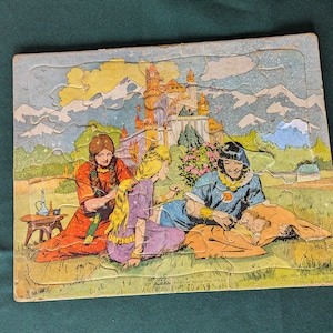 1954 Built-Rite Prince Valiant Tray Puzzle
