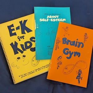 Vintage Learning/Brain Development books and pamphlet - Set of 3