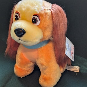 Vintage Disney Lady & the Tramp Lady Plush Toy