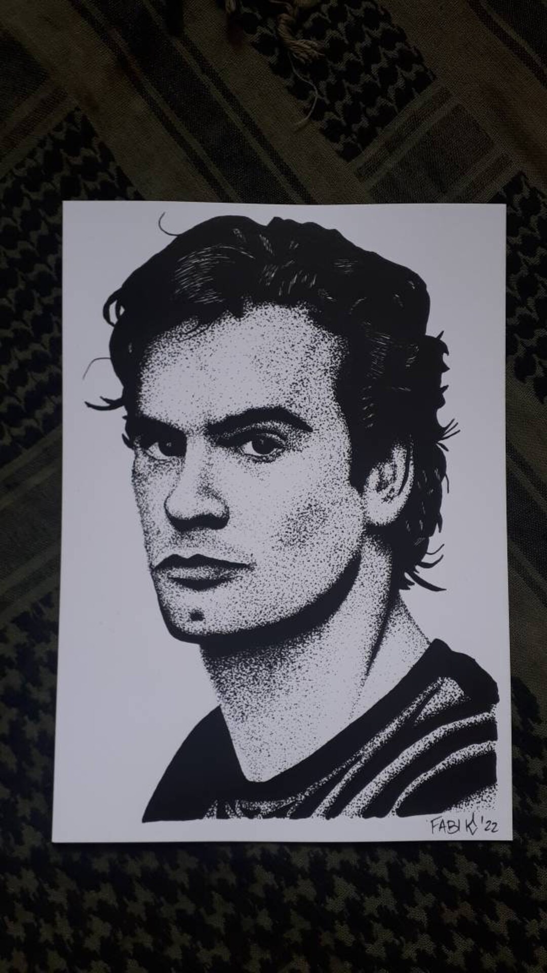 Henry Rollins. Black Flag. Portrait. - Etsy