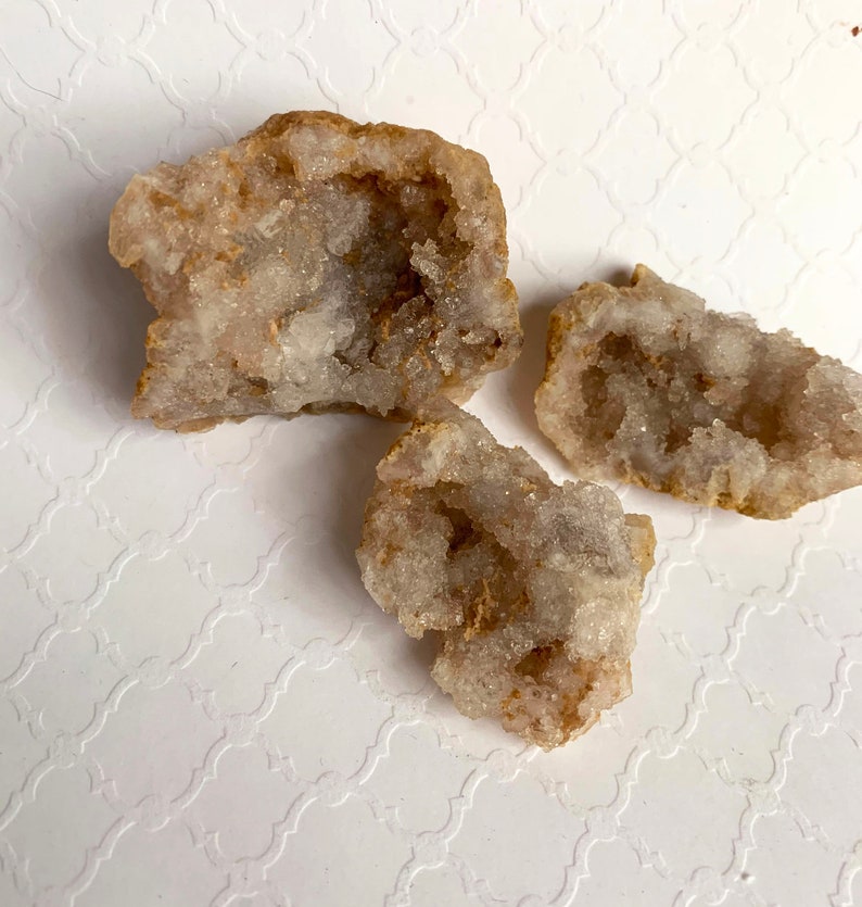Break Your Own Geodes White Quartz Etsy