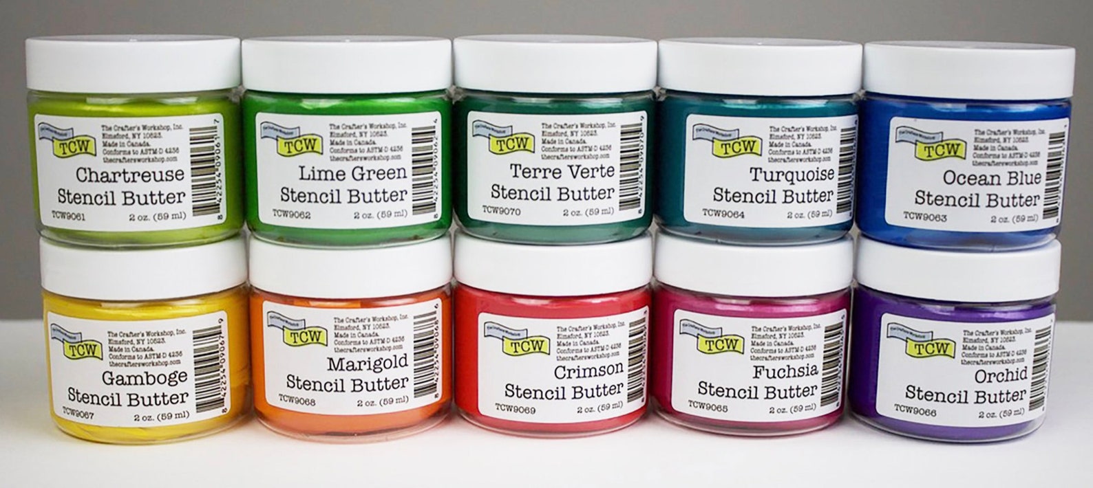 The Crafters STENCIL BUTTER ORCHID stencil paste Etsy