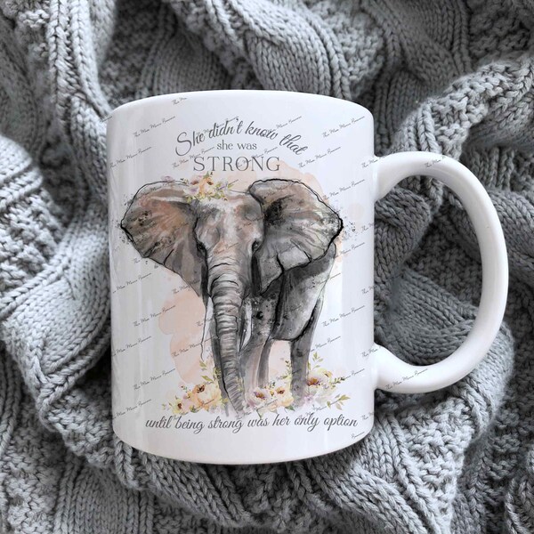 Elephant Floral Strong