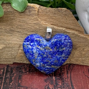 Lapis Lazuli Heart Pendant