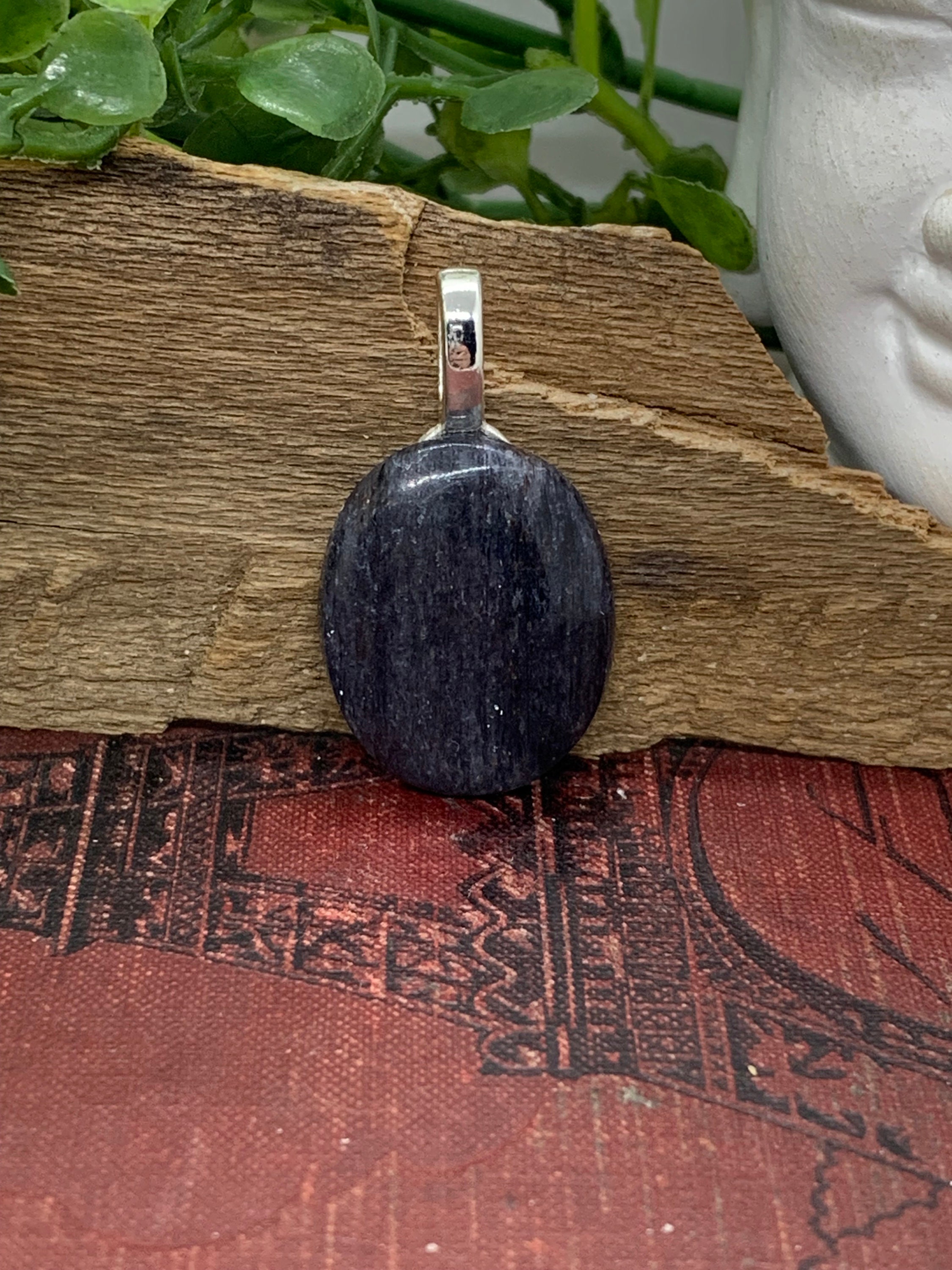 Iolite & Sunstone Pendant