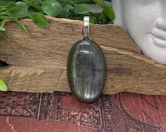 Pendentif labradorite violette