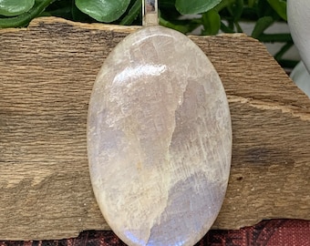 Belomorite Silver Plated Pendant