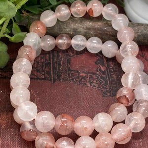 Hematoid Quartz Stretch Bracelet