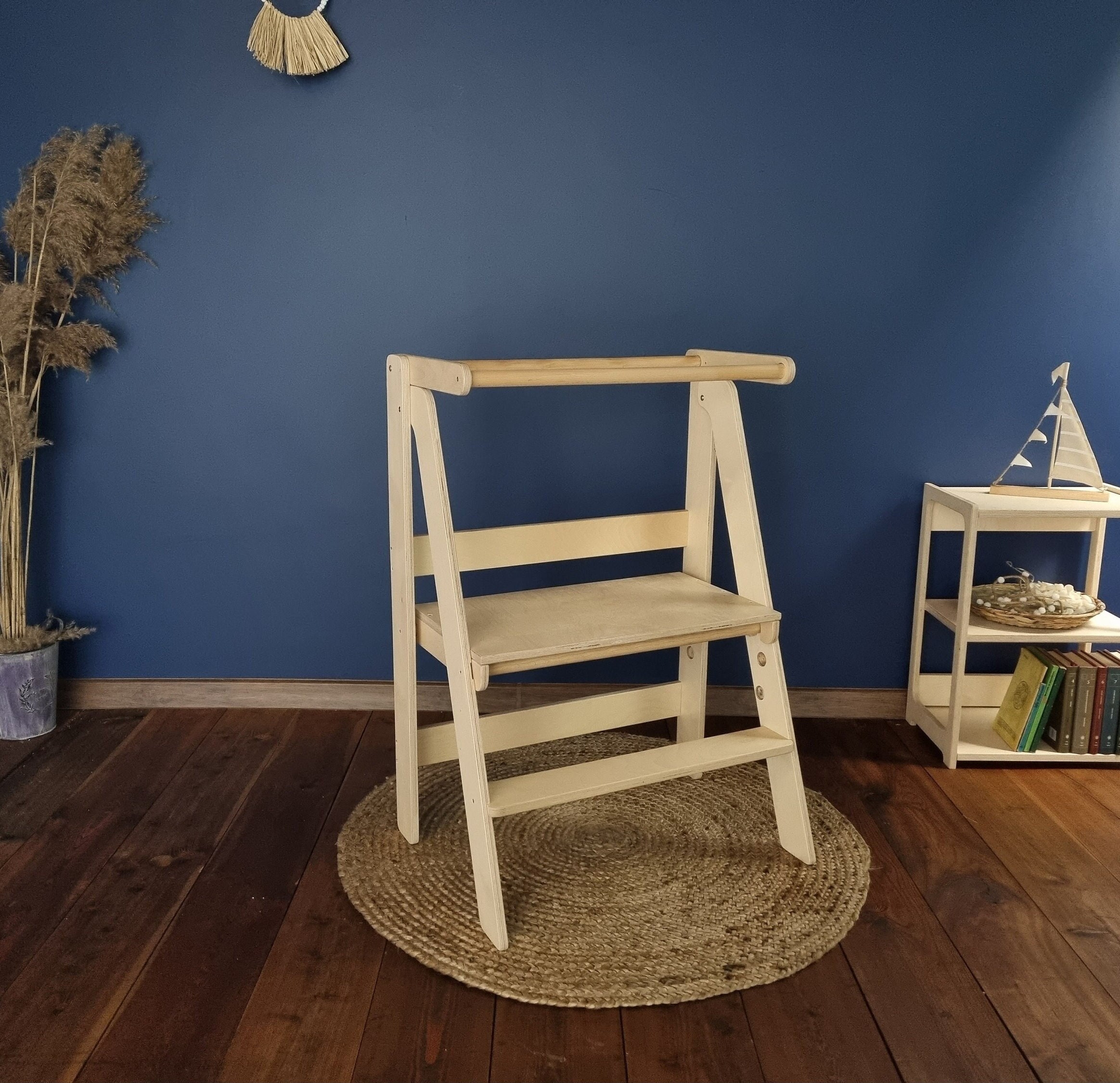 Twins Helper Tower Double Helper Tower Kitchen Step Stool for