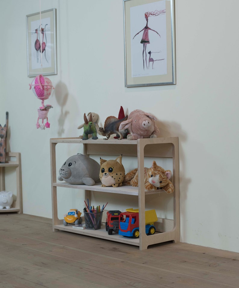 Wooden Toy Storage H 60cm/236 Modern Simple Etsy