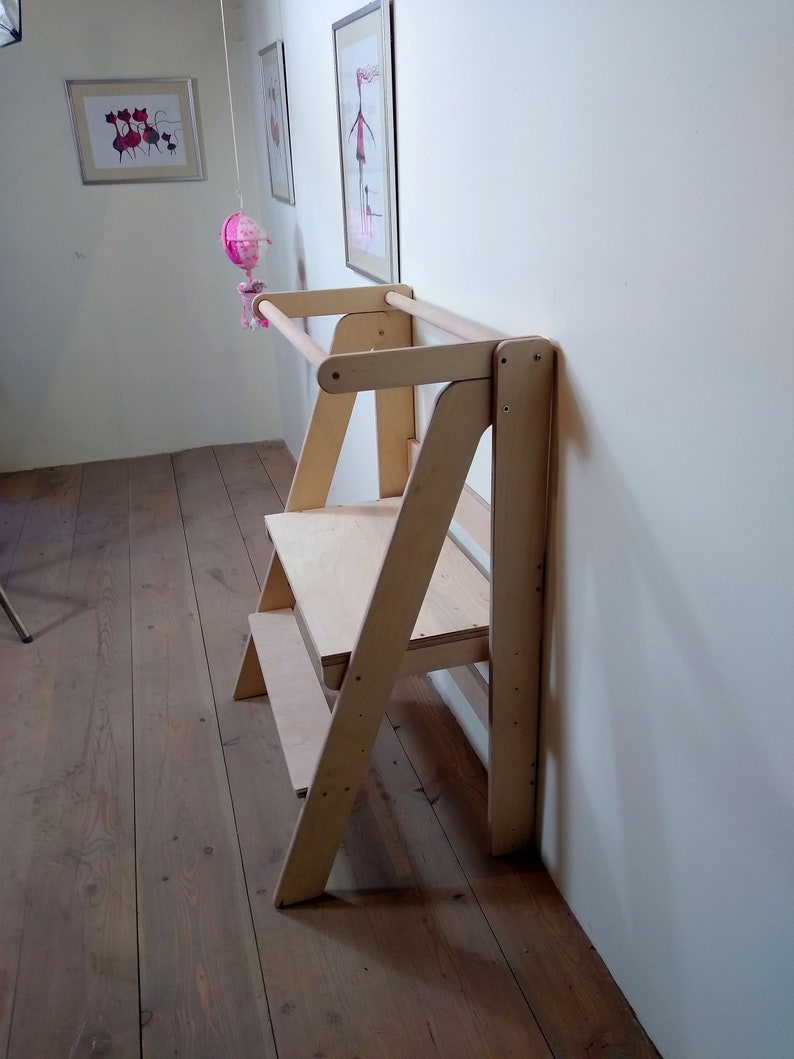 Twins Helper Tower Double Helper Tower Kitchen Step Stool Etsy