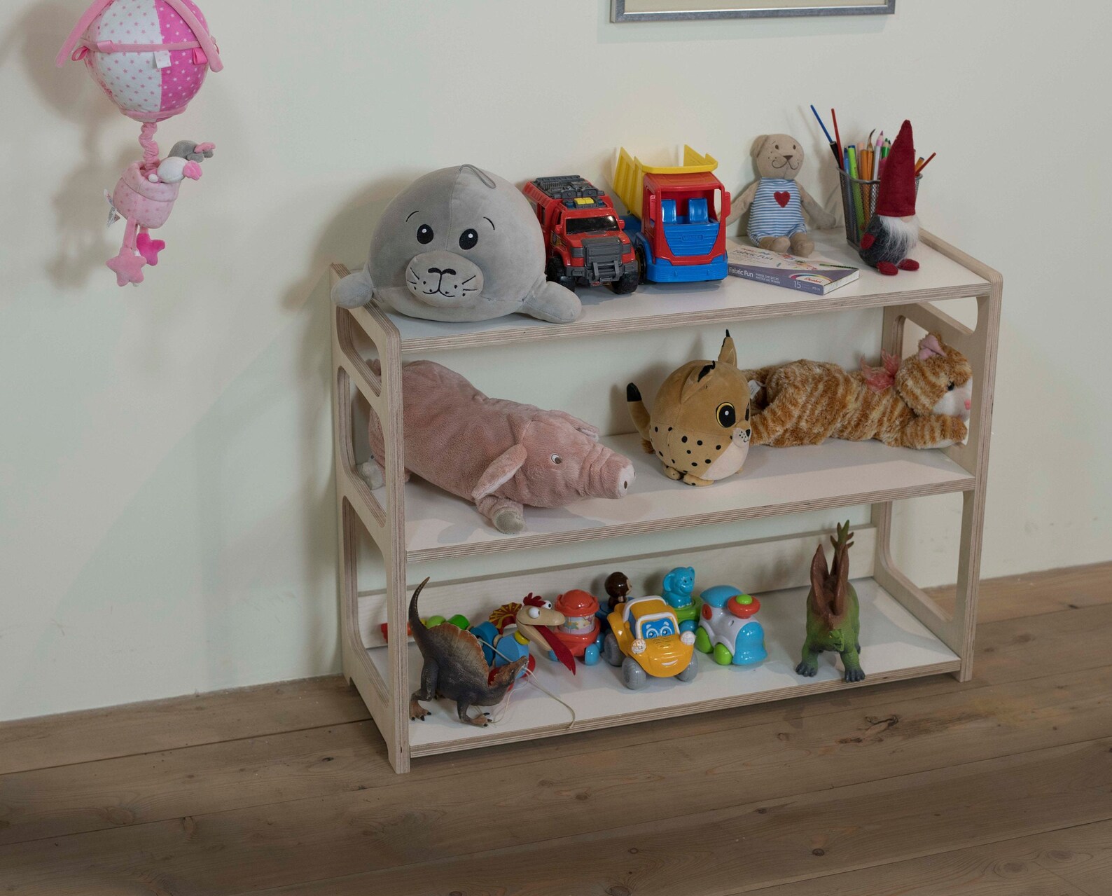 Wooden Toy storage h 60cm/236 Modern Simple Etsy