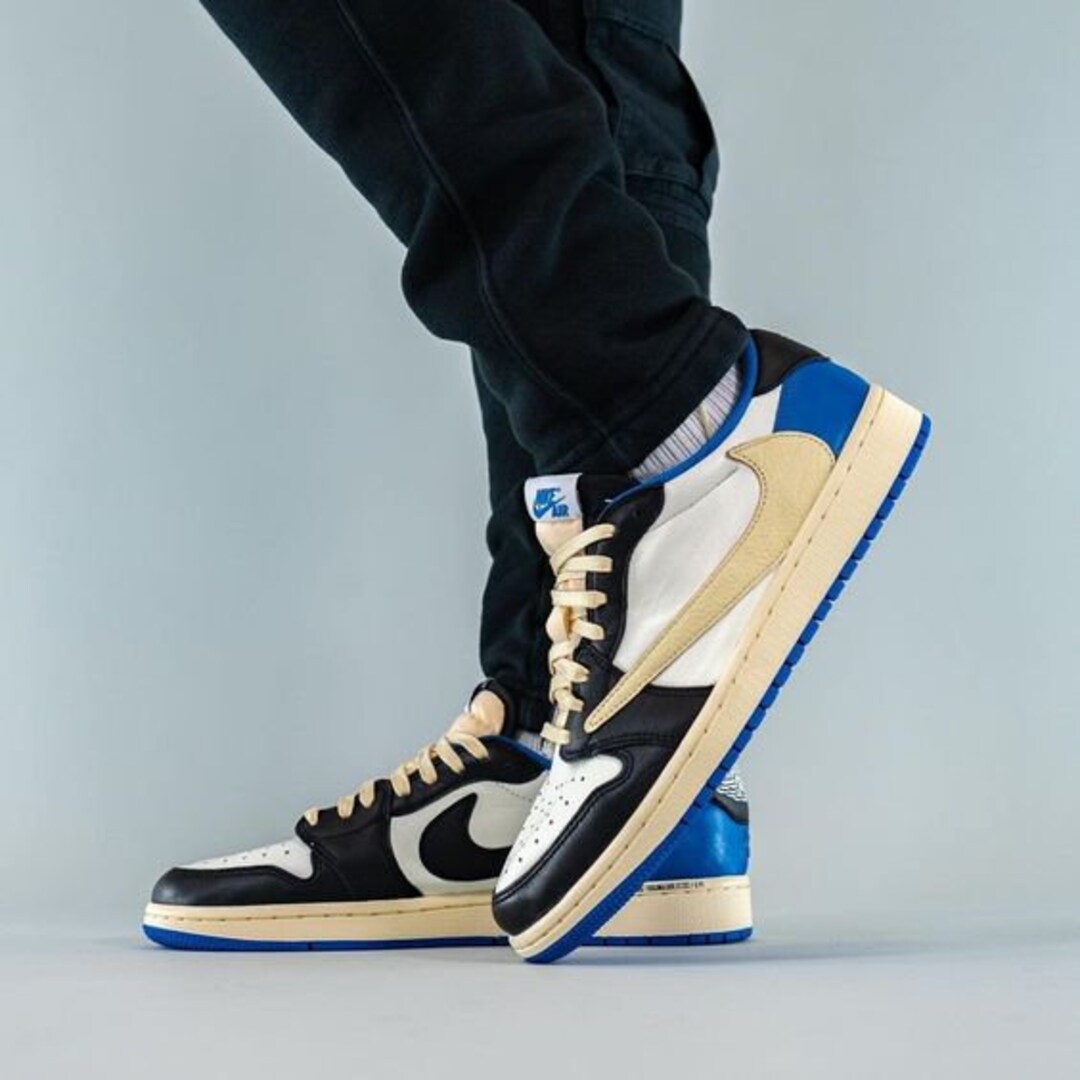 Travis Scott X Fragment X Jordan 1 Low Og... sport Sneaker, Trainers ...
