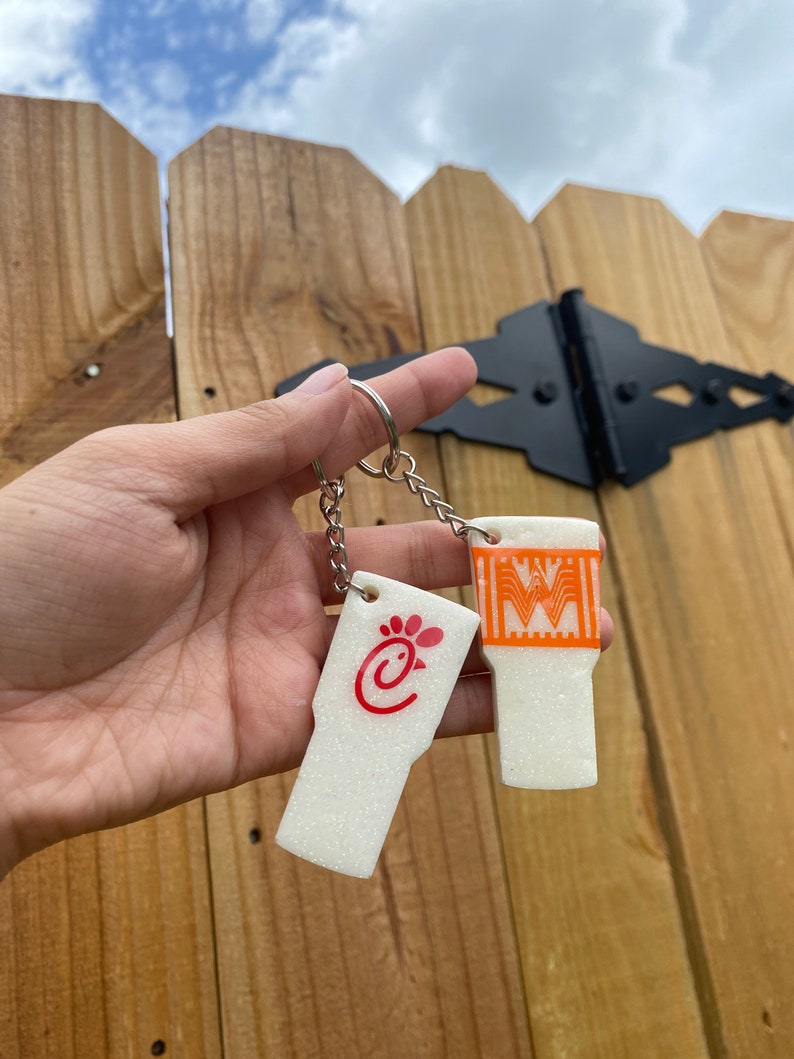 Chickfila / Whataburger Keychain Etsy