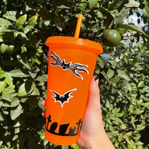 Jack Skellington Halloween Starbucks Återanvändbar 640 ml Tumbler bild 3