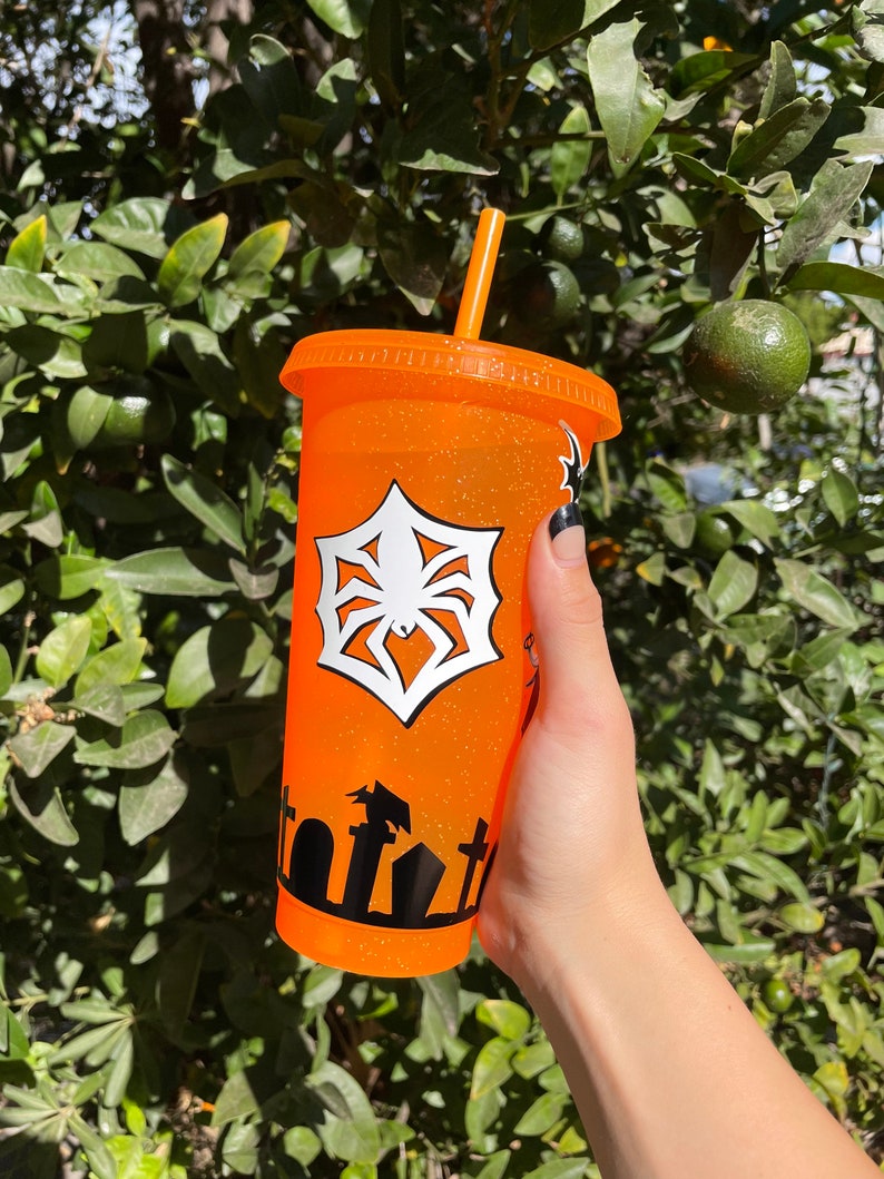 Jack Skellington Halloween Starbucks Återanvändbar 640 ml Tumbler bild 2