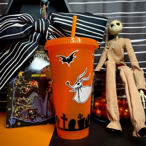Jack Skellington Halloween Starbucks Återanvändbar 640 ml Tumbler bild 4