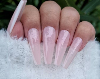 White French Tip Nails, White French Gel Nails
