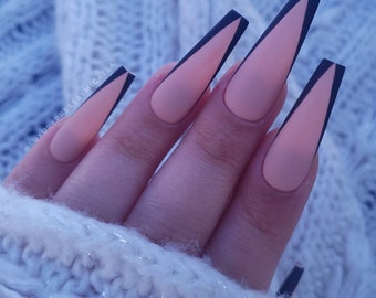 Nude French Nails - Etsy