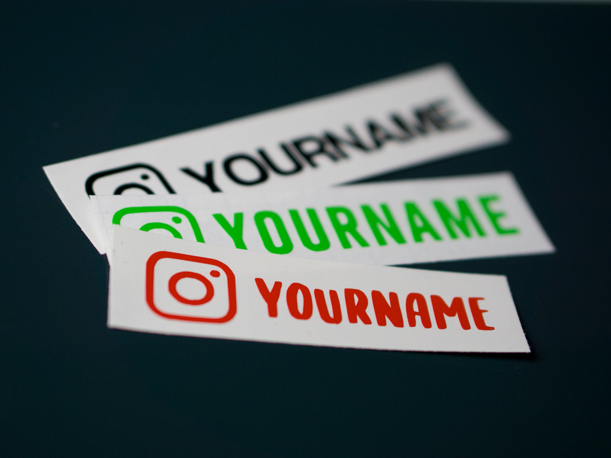Personalized Instagram Stickers Make your own Instagram | Etsy