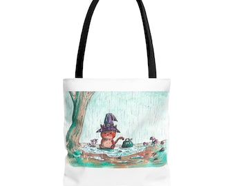 Regnerische Fantasy Tier Einkaufstasche