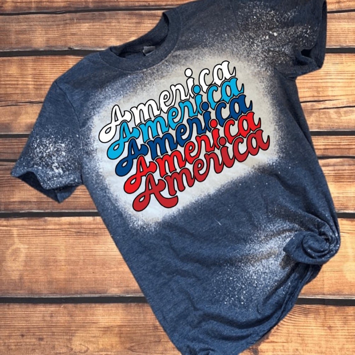 bleached fourth of july shirts