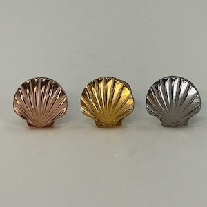 Titanium ASTM F136 (in141) Sea Shell Labret 1.2mm (16ga) Suitable for Conch, Helix, Cartilage, Flat, Tragus, etc