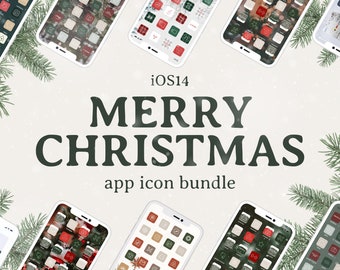 Merry Christmas App Icon Bundle | iPhone iOS16 App Icons | All Christmas Packs in One Bundle | Over 50,000 App Icons, Wallpapers & Widgets