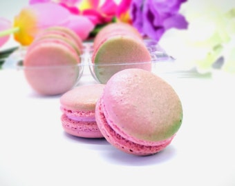 Guava Macarons | Perfect for any celebratory events.