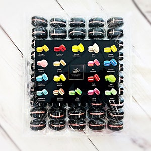 50 Pack Blackberry  French Macaron Value Pack