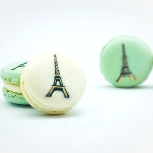 Bonjour de Paris | The Eiffel Macarons | Available in 6, 12 and 24 Pack