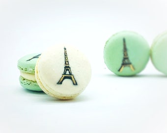 Bonjour de Paris | The Eiffel Macarons | Available in 6, 12 and 24 Pack