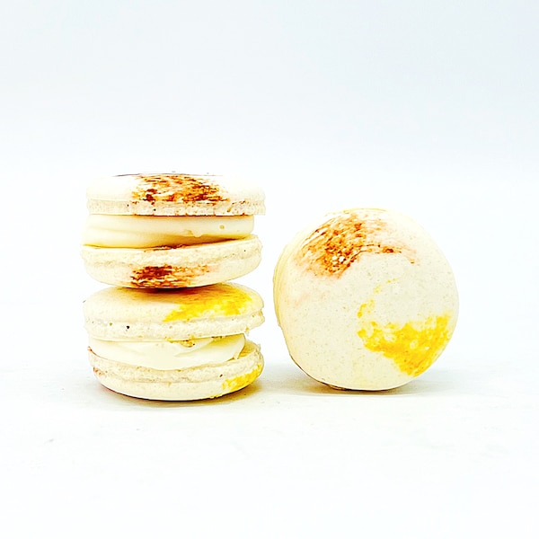 Vegan Praline Macarons | Available in 4 & 12 Pack|