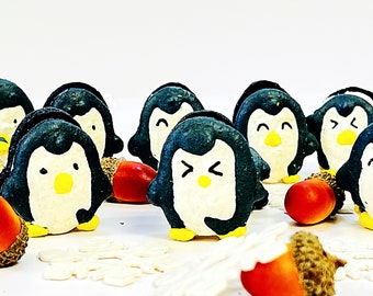 Penguin French Macarons | Customizable Flavors