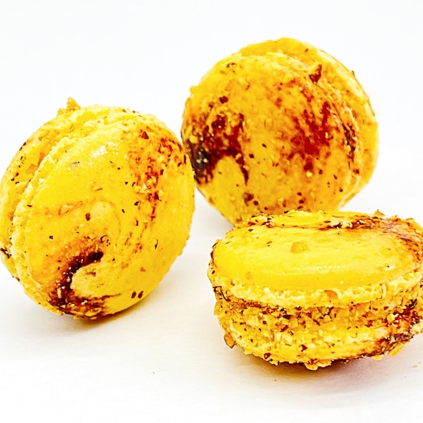 6 Pack Burnt Almond Macarons