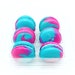 6 Pack Blue Raspberry French Macarons - Etsy