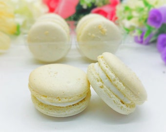 6 Coconut French Macarons: Handmade Gluten-free Treats - Etsy