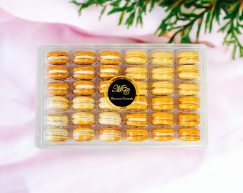 Orange Vibe: A Flavorful Quartet of French Macarons in One Set | 36 Pack